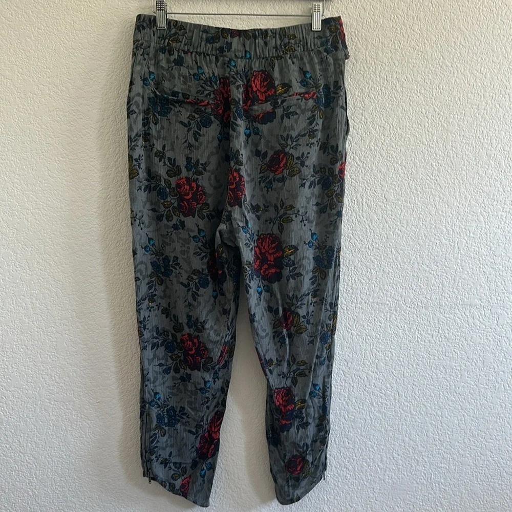 Free People Got Me Twisted Floral Harem Pants